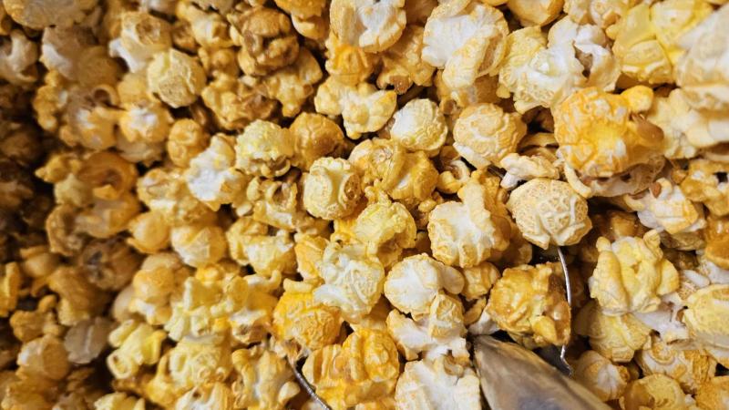 Cheddar and Caramel Popcorn