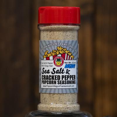 Popcorn Wagon Sea Salt & Cracked Pepper Popcorn Seasoning