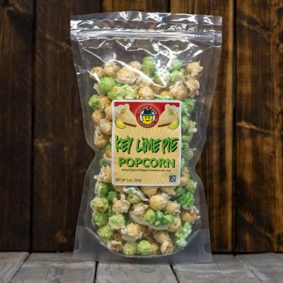 White Chocolate Key Lime Drizzle Popcorn