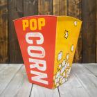 Square Popcorn Tub Transluscent