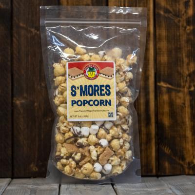 Milk Chocolate Smores Drizzle Popcorn