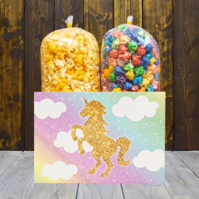 Glitter Unicorns Popcorn Gift Box