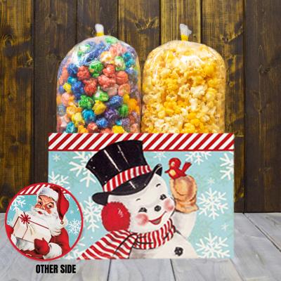 Vintage Christmas Popcorn Gift Box