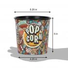 Graffiti Small Popcorn Tub