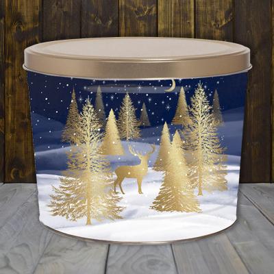 Gilded Forest 2 Gallon Popcorn Tin