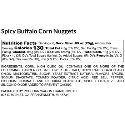 Spicy Buffalo Ranch Corn Nuggets