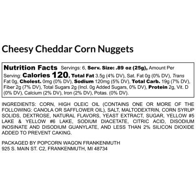 Cheesy Cheddar Corn Nugget