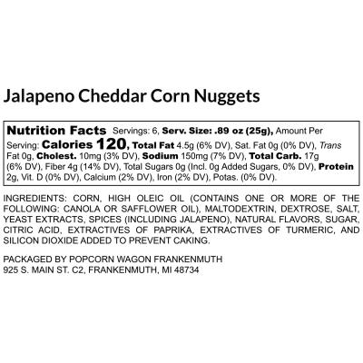 Jalapeno Cheddar Corn Nugget