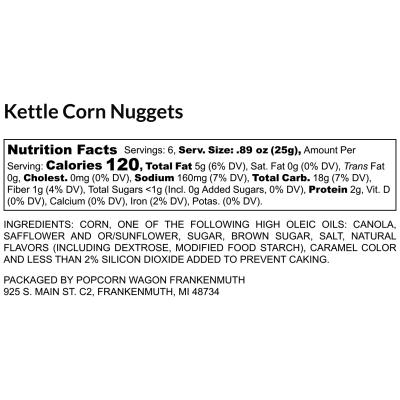 Kettle Corn Nuggets