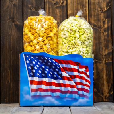 American Flags Popcorn Gift Box