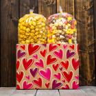 Kraft Hearts Gift Box