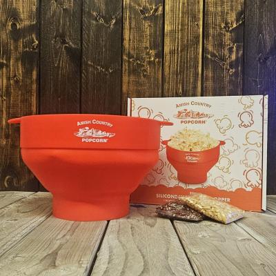 Amish Country Red Silicone Microwave Popper