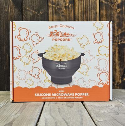Amish Country Popcorn Silicone Microwave Popper