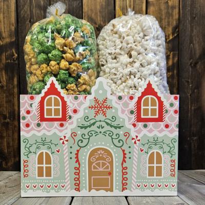 Gingerbread Medley Popcorn Gift Box