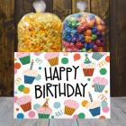 Birthday Cupcake Popcorn Gift Box